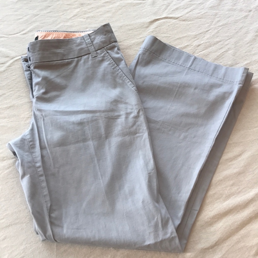 J-Crew grey City Fit pants size 6S